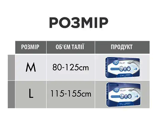 Купити онлайн товари по цінам зі знижкою: Підгузки iD Slip Plus Large